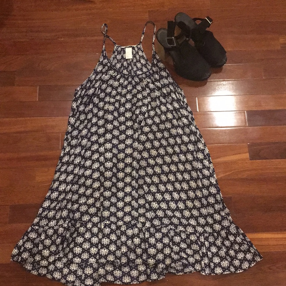 Floral Print Swing Dress